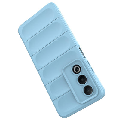 OPPO A3 Pro India Magic Shield TPU + Flannel Phone Case: Durable, Non-toxic, Easy Access, Stylish Design