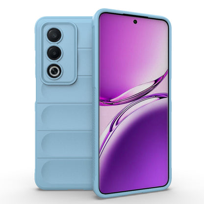 OPPO A3 Pro India Magic Shield TPU + Flannel Phone Case: Durable, Non-toxic, Easy Access, Stylish Design