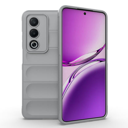 OPPO A3 Pro India Magic Shield TPU + Flannel Phone Case: Durable, Non-toxic, Easy Access, Stylish Design