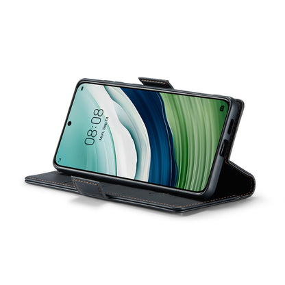 Huawei Mate 60 RFID Leather Wallet Case - RFID Blocking, Stand Function, Card Slots