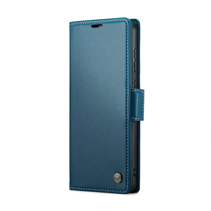 Huawei Mate 60 RFID Leather Wallet Case - RFID Blocking, Stand Function, Card Slots