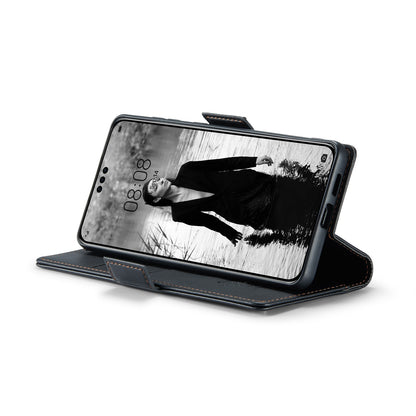Huawei Mate 60 Pro/Pro+ Leather Wallet Case - RFID Blocking, Stand Function, Card Slots