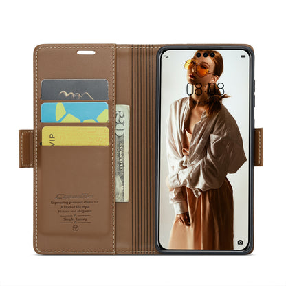 Huawei Mate 60 Pro/Pro+ Leather Wallet Case - RFID Blocking, Stand Function, Card Slots