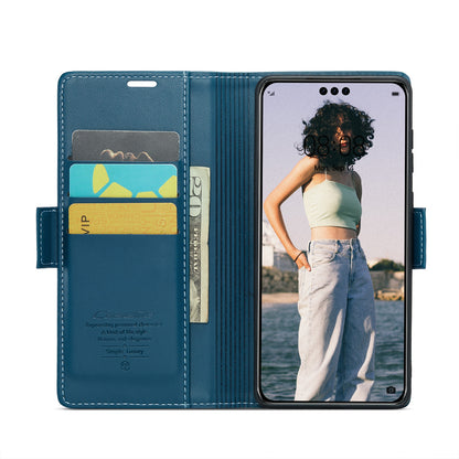 Huawei Mate 60 Pro/Pro+ Leather Wallet Case - RFID Blocking, Stand Function, Card Slots