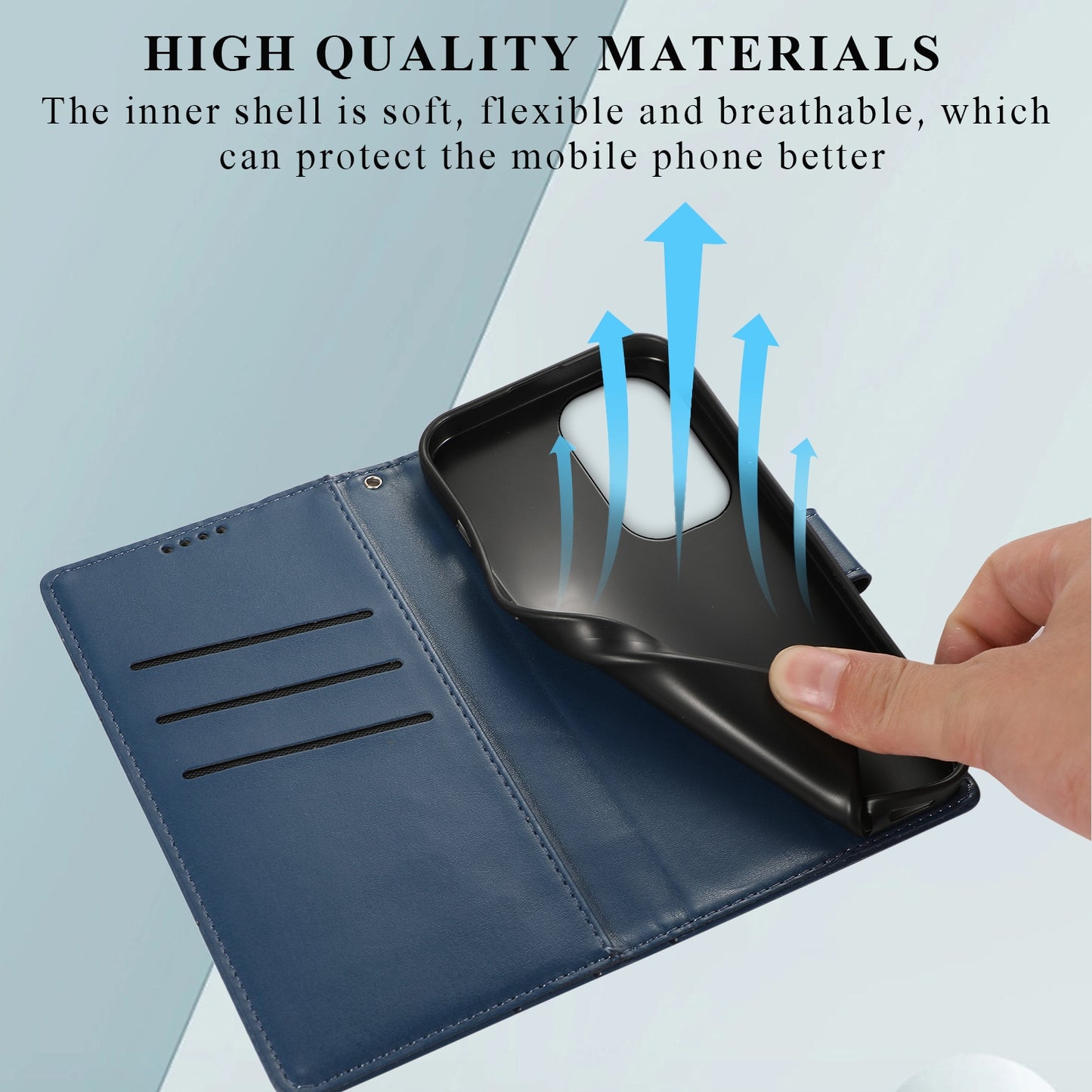 OnePlus Nord CE 3 Lite PU Genuine Leather Texture Embossed Line Phone Case with Card Wallet, Kickstand & Wrist Strap