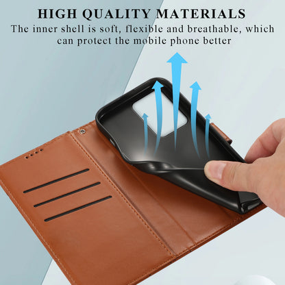 Samsung Galaxy S20 Ultra PU Genuine Leather Texture Embossed Line Phone Case with Card Wallet, Kickstand & Wrist Strap
