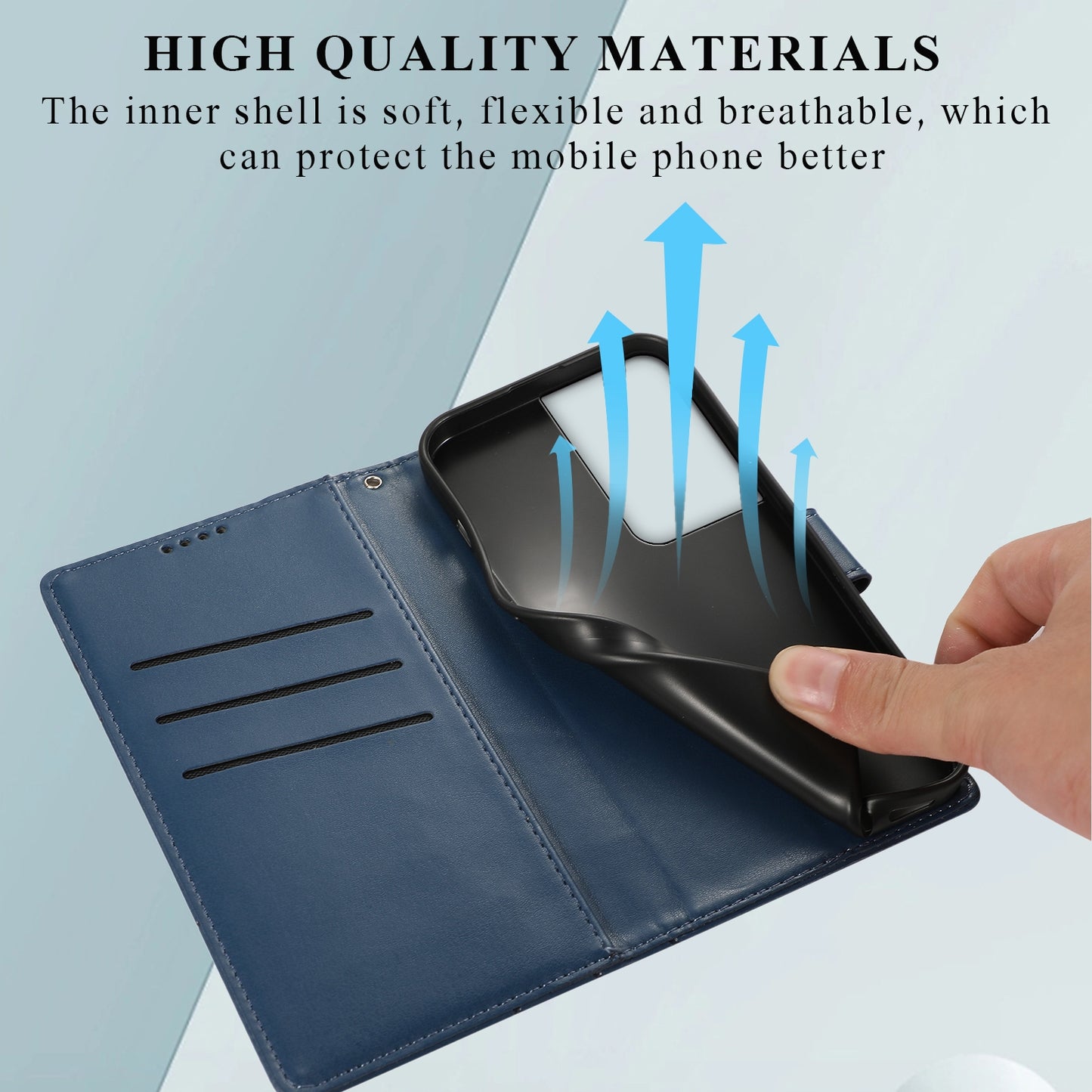 Samsung Galaxy S21 Ultra 5G PU Genuine Leather Texture Embossed Line Phone Case with Card Wallet, Kickstand & Wrist Strap