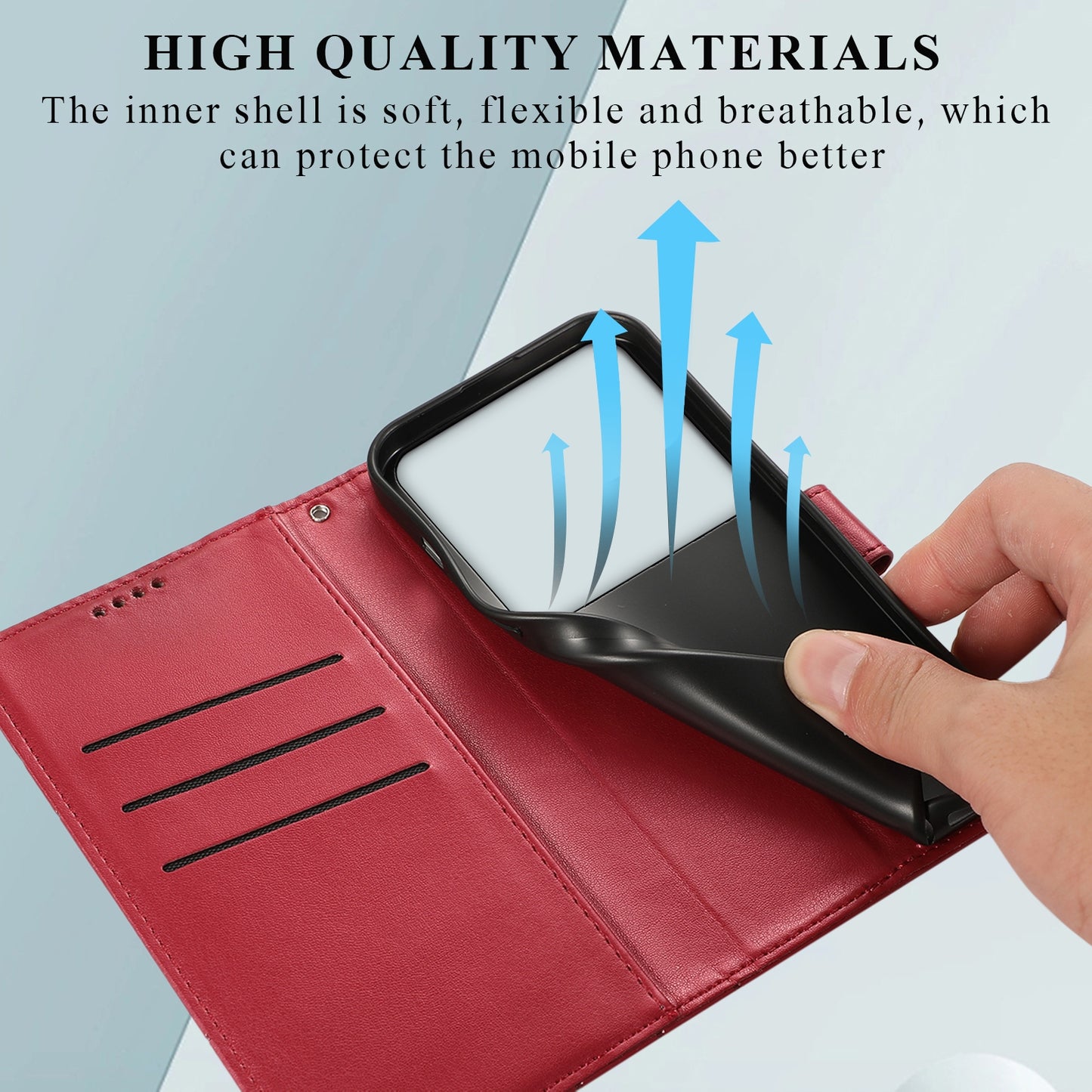 Xiaomi 12 Ultra PU Genuine Leather Texture Embossed Line Phone Case with Card Wallet, Kickstand & Wrist Strap