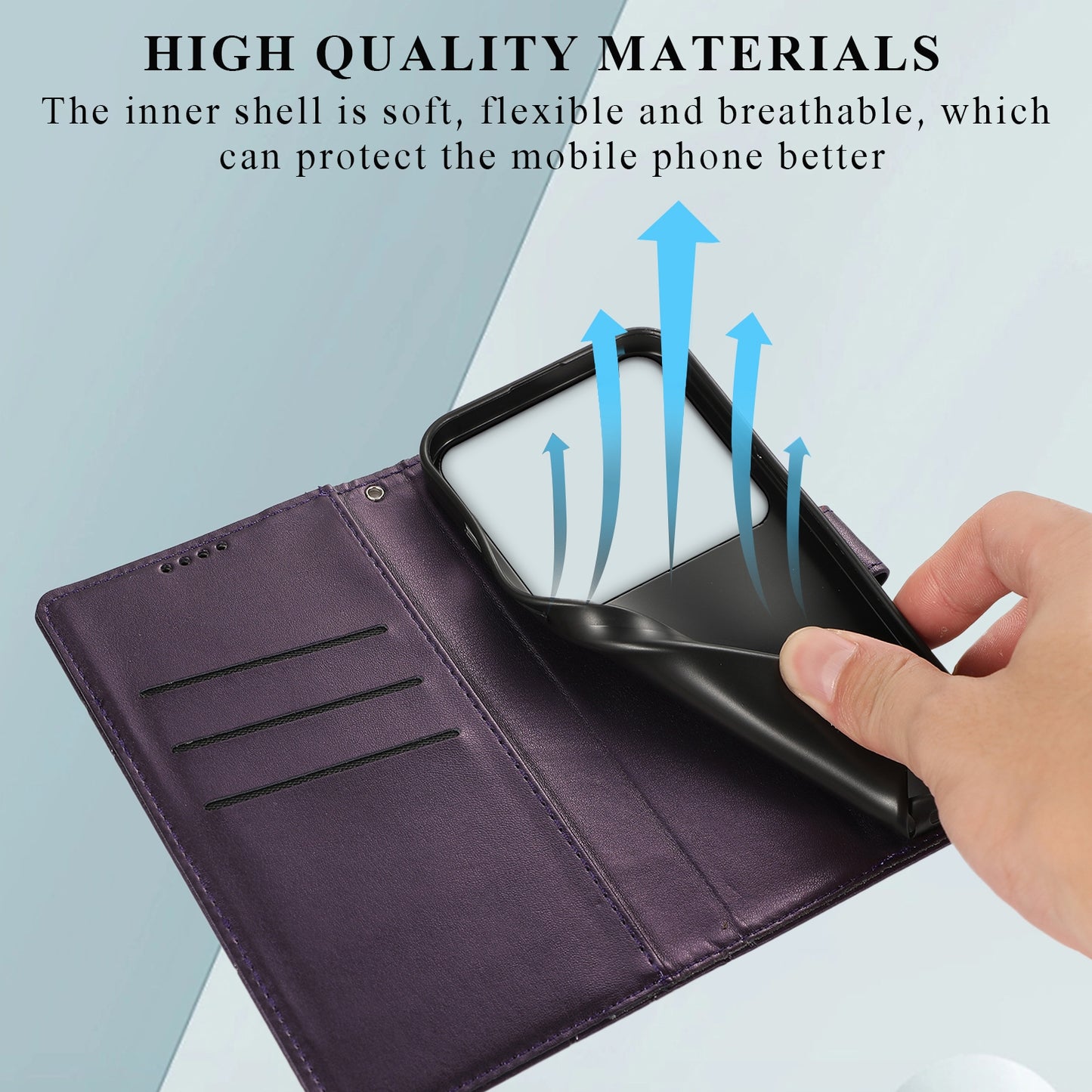 Xiaomi 12 Ultra PU Genuine Leather Texture Embossed Line Phone Case with Card Wallet, Kickstand & Wrist Strap