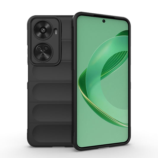 Huawei Nova 11 SE Magic Shield TPU + Flannel Phone Case: Durable, Non-toxic, Easy Access, Stylish Design