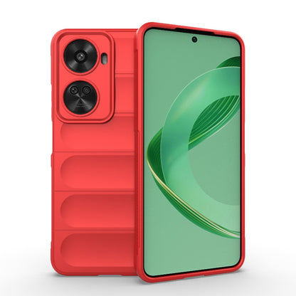Huawei Nova 11 SE Magic Shield TPU + Flannel Phone Case: Durable, Non-toxic, Easy Access, Stylish Design