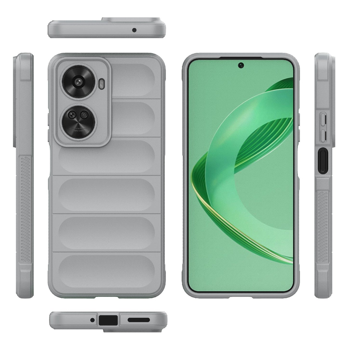 Huawei Nova 11 SE Magic Shield TPU + Flannel Phone Case: Durable, Non-toxic, Easy Access, Stylish Design