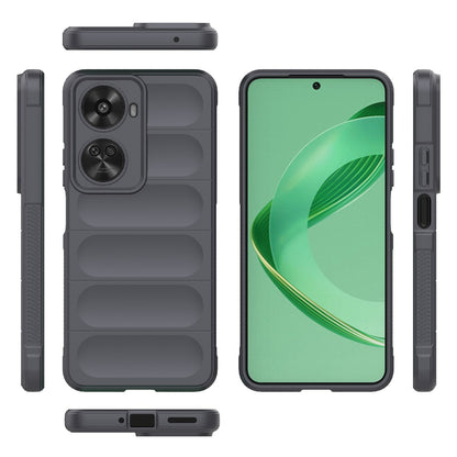 Huawei Nova 11 SE Magic Shield TPU + Flannel Phone Case: Durable, Non-toxic, Easy Access, Stylish Design