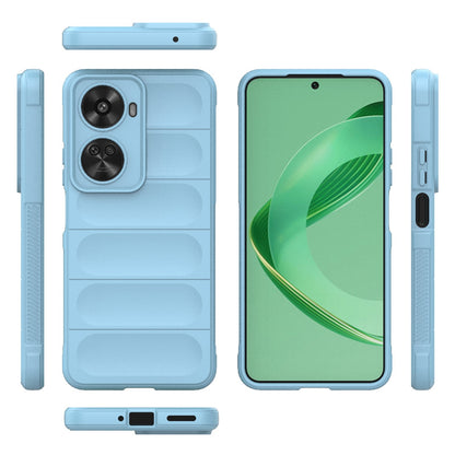 Huawei Nova 11 SE Magic Shield TPU + Flannel Phone Case: Durable, Non-toxic, Easy Access, Stylish Design