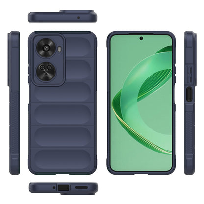 Huawei Nova 11 SE Magic Shield TPU + Flannel Phone Case: Durable, Non-toxic, Easy Access, Stylish Design