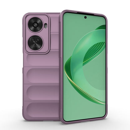 Huawei Nova 11 SE Magic Shield TPU + Flannel Phone Case: Durable, Non-toxic, Easy Access, Stylish Design
