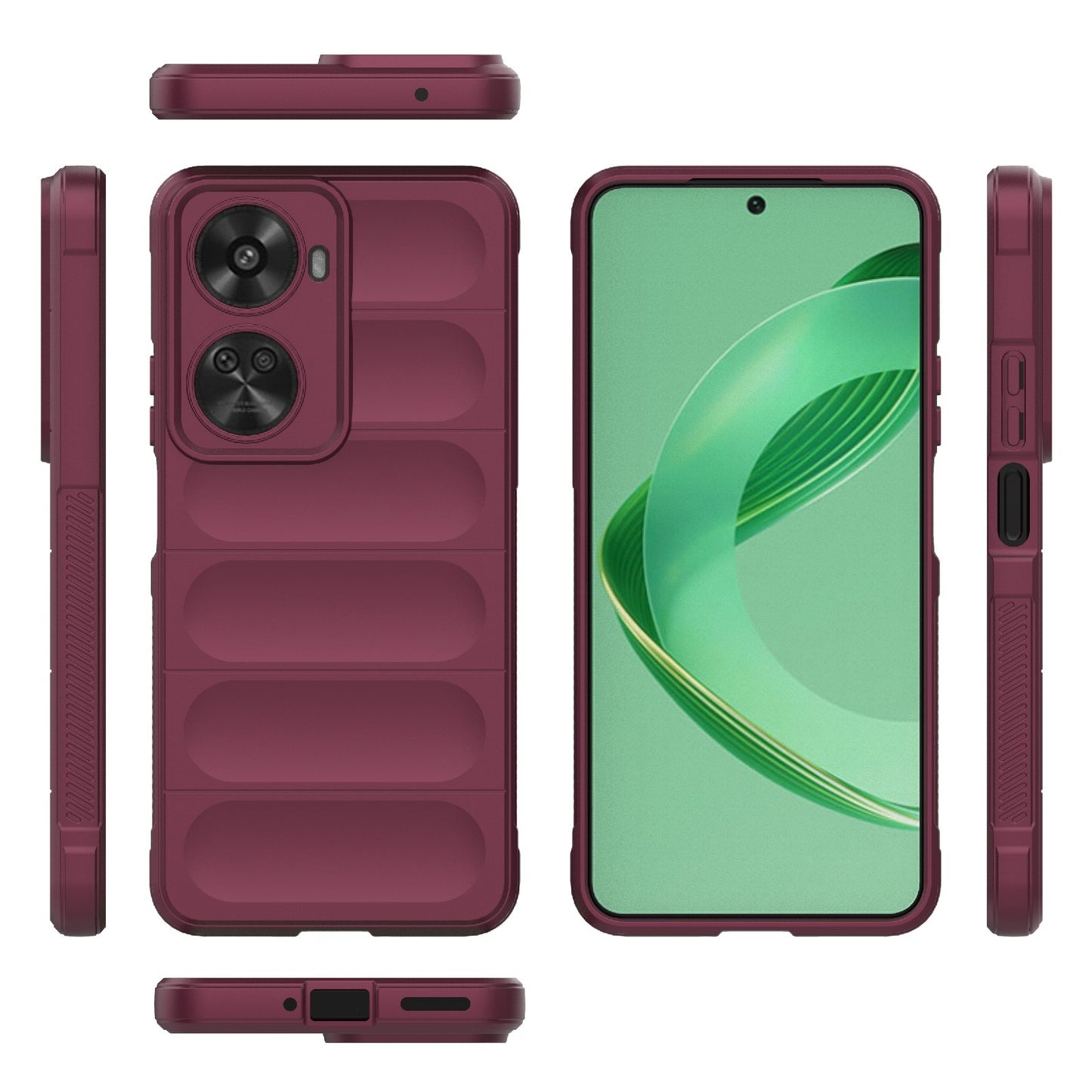 Huawei Nova 11 SE Magic Shield TPU + Flannel Phone Case: Durable, Non-toxic, Easy Access, Stylish Design
