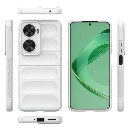 Huawei Nova 11 SE Magic Shield TPU + Flannel Phone Case: Durable, Non-toxic, Easy Access, Stylish Design
