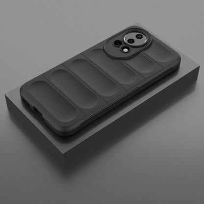 Huawei Nova 12 5G Magic Shield TPU + Flannel Phone Case: Durable, Non-toxic, Easy Access, Stylish Design