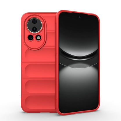 Huawei Nova 12 5G Magic Shield TPU + Flannel Phone Case: Durable, Non-toxic, Easy Access, Stylish Design