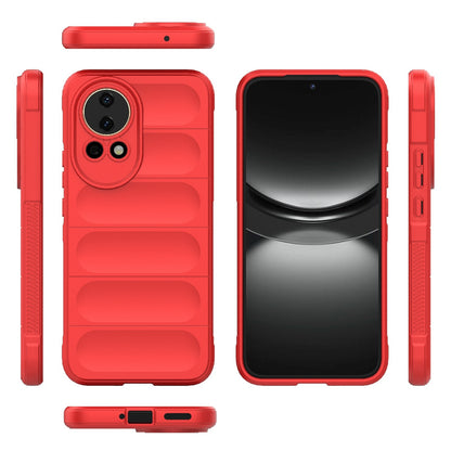 Huawei Nova 12 5G Magic Shield TPU + Flannel Phone Case: Durable, Non-toxic, Easy Access, Stylish Design