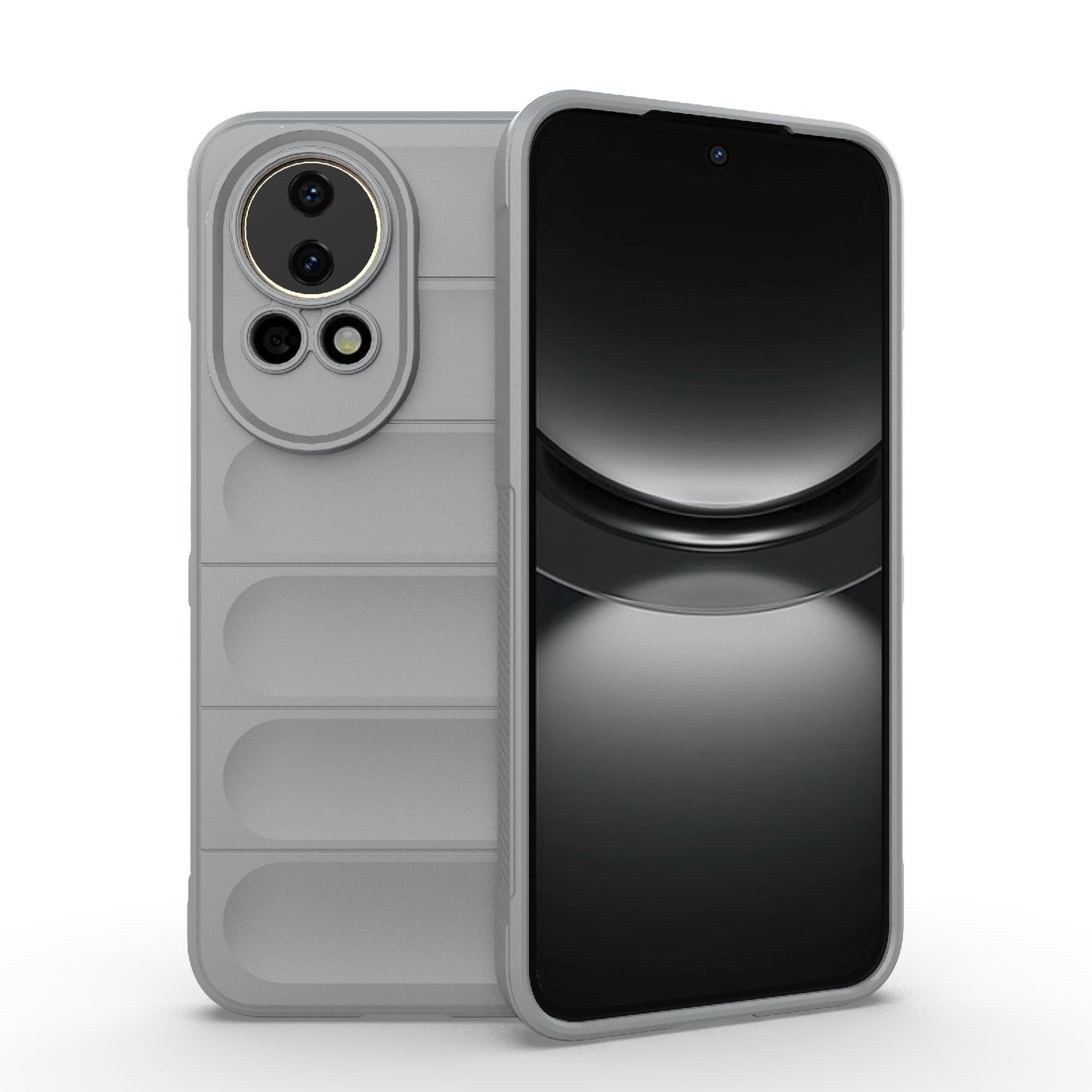 Huawei Nova 12 5G Magic Shield TPU + Flannel Phone Case: Durable, Non-toxic, Easy Access, Stylish Design