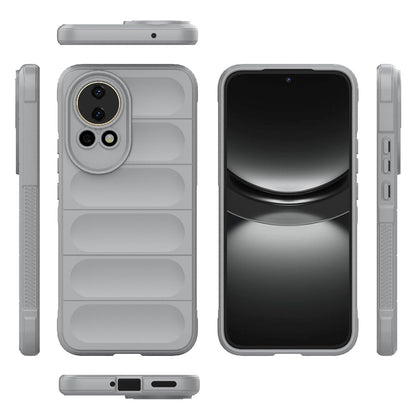 Huawei Nova 12 5G Magic Shield TPU + Flannel Phone Case: Durable, Non-toxic, Easy Access, Stylish Design