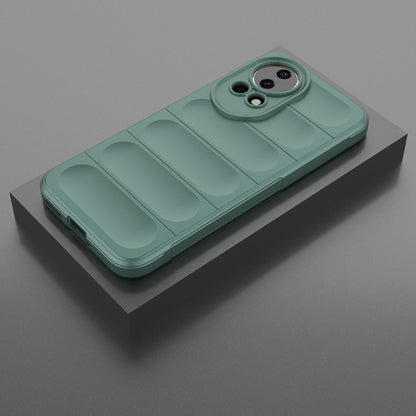 Huawei Nova 12 5G Magic Shield TPU + Flannel Phone Case: Durable, Non-toxic, Easy Access, Stylish Design