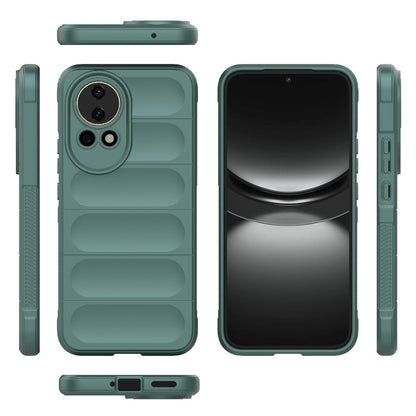 Huawei Nova 12 5G Magic Shield TPU + Flannel Phone Case: Durable, Non-toxic, Easy Access, Stylish Design