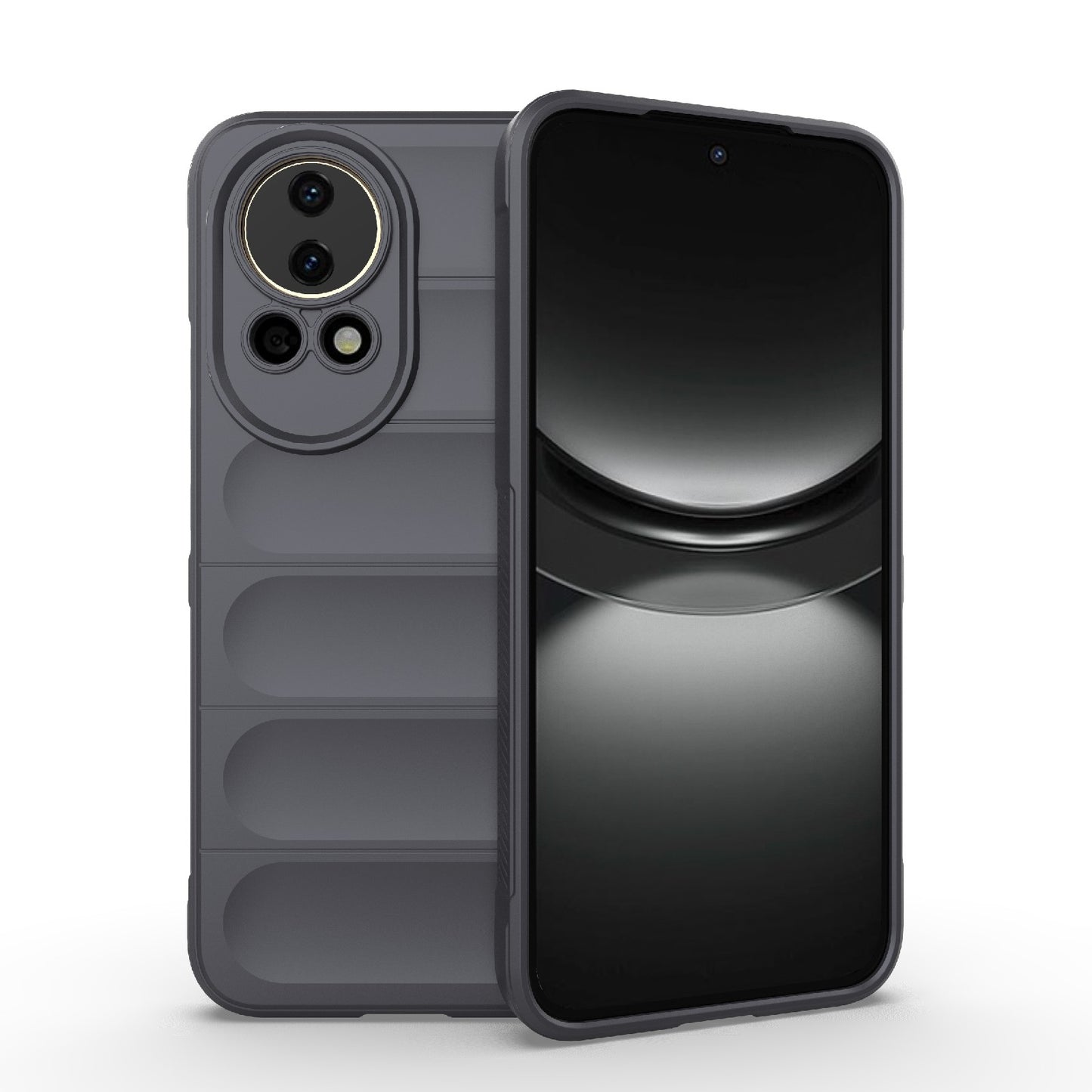 Huawei Nova 12 5G Magic Shield TPU + Flannel Phone Case: Durable, Non-toxic, Easy Access, Stylish Design