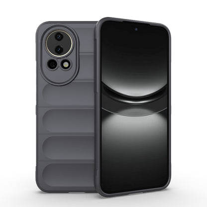 Huawei Nova 12 5G Magic Shield TPU + Flannel Phone Case: Durable, Non-toxic, Easy Access, Stylish Design