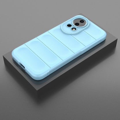 Huawei Nova 12 5G Magic Shield TPU + Flannel Phone Case: Durable, Non-toxic, Easy Access, Stylish Design