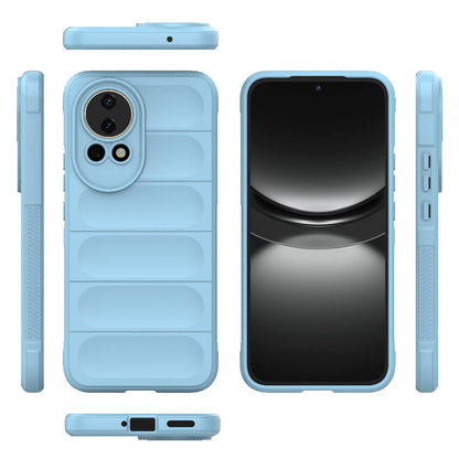Huawei Nova 12 5G Magic Shield TPU + Flannel Phone Case: Durable, Non-toxic, Easy Access, Stylish Design