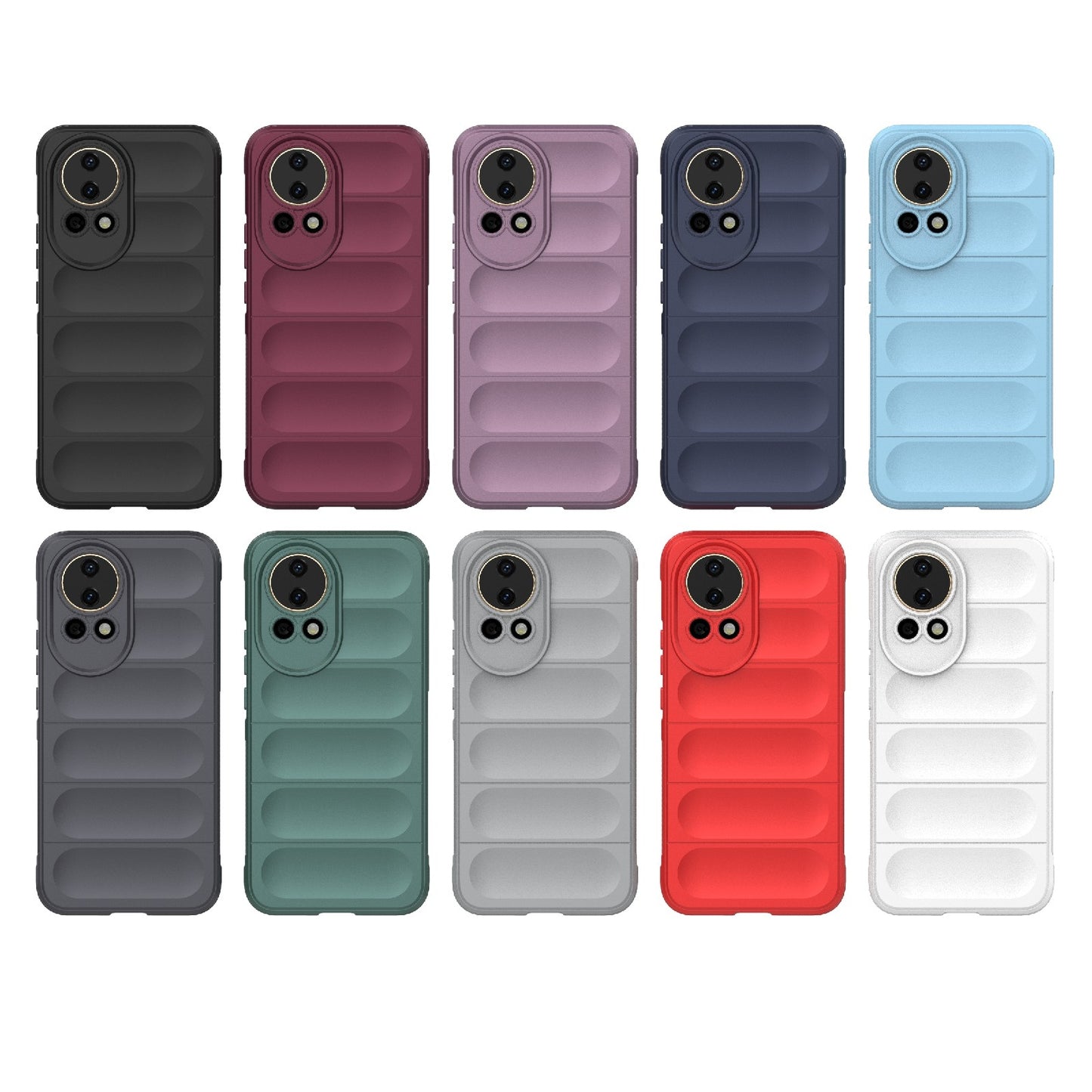 Huawei Nova 12 5G Magic Shield TPU + Flannel Phone Case: Durable, Non-toxic, Easy Access, Stylish Design