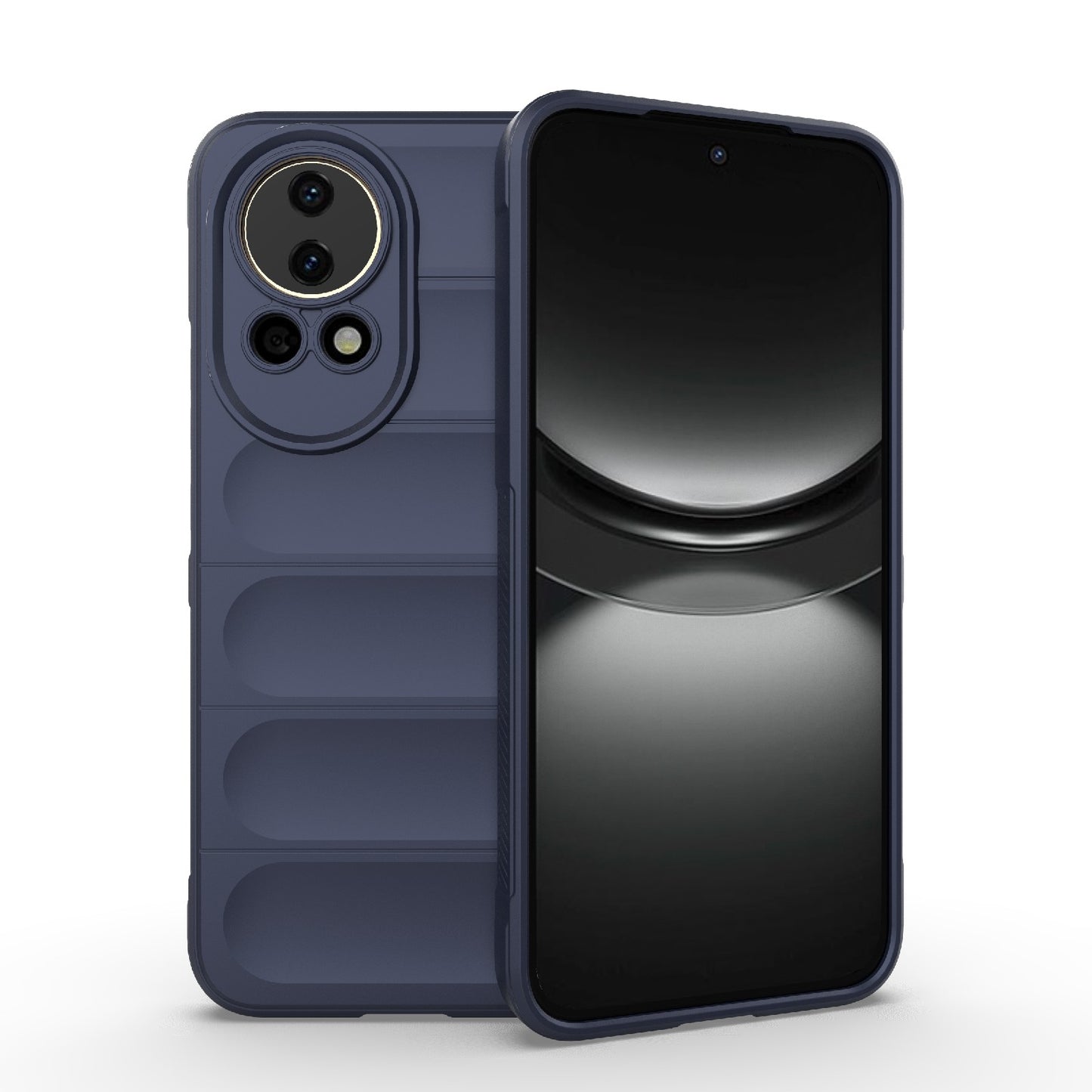 Huawei Nova 12 5G Magic Shield TPU + Flannel Phone Case: Durable, Non-toxic, Easy Access, Stylish Design