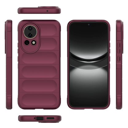 Huawei Nova 12 5G Magic Shield TPU + Flannel Phone Case: Durable, Non-toxic, Easy Access, Stylish Design
