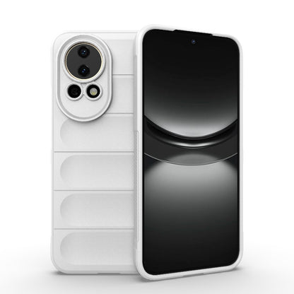 Huawei Nova 12 5G Magic Shield TPU + Flannel Phone Case: Durable, Non-toxic, Easy Access, Stylish Design