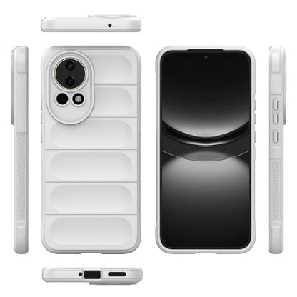 Huawei Nova 12 5G Magic Shield TPU + Flannel Phone Case: Durable, Non-toxic, Easy Access, Stylish Design