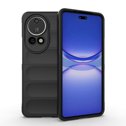 Huawei Nova 12 Pro Magic Shield TPU + Flannel Phone Case: Durable, Non-toxic, Easy Access, Stylish Design