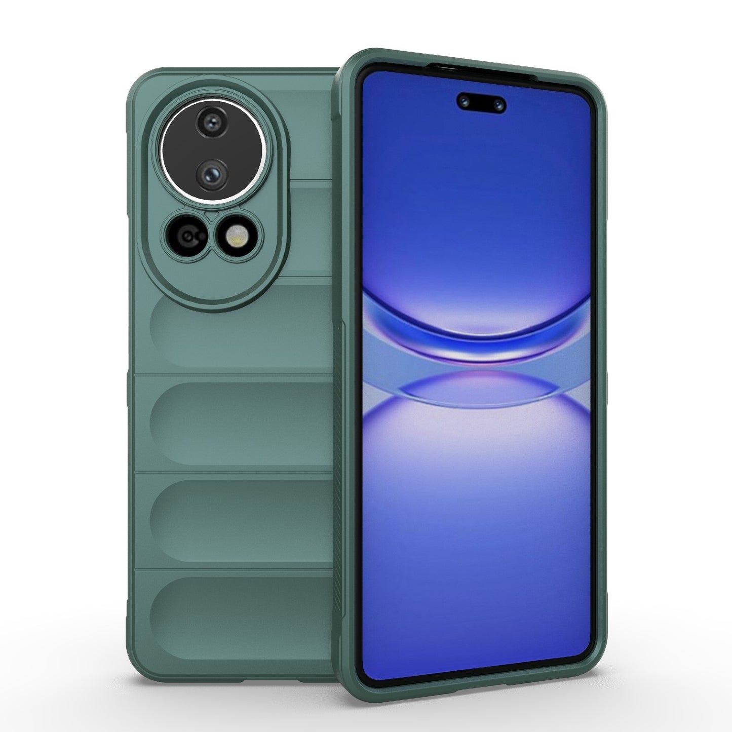 Huawei Nova 12 Ultra Magic Shield TPU + Flannel Phone Case: Durable, Non-toxic, Easy Access, Stylish Design