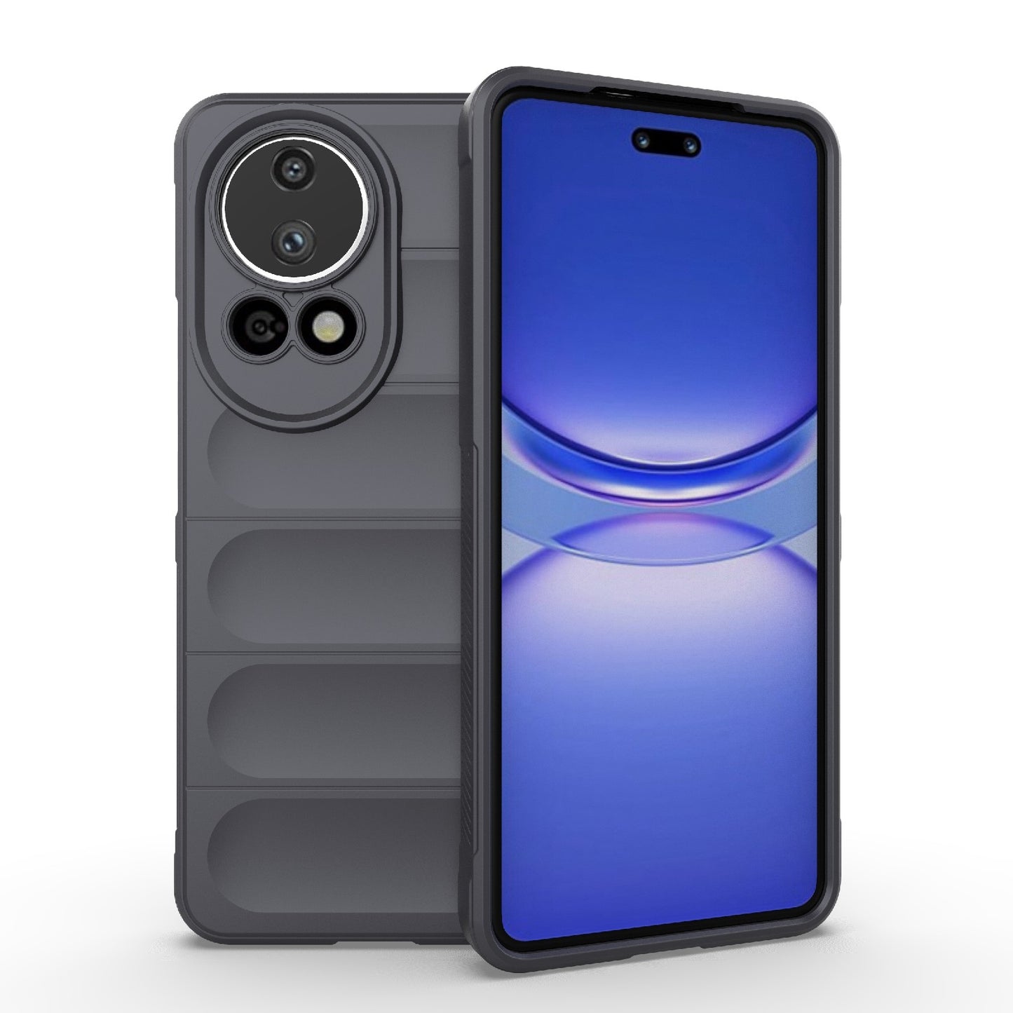 Huawei Nova 12 Pro Magic Shield TPU + Flannel Phone Case: Durable, Non-toxic, Easy Access, Stylish Design