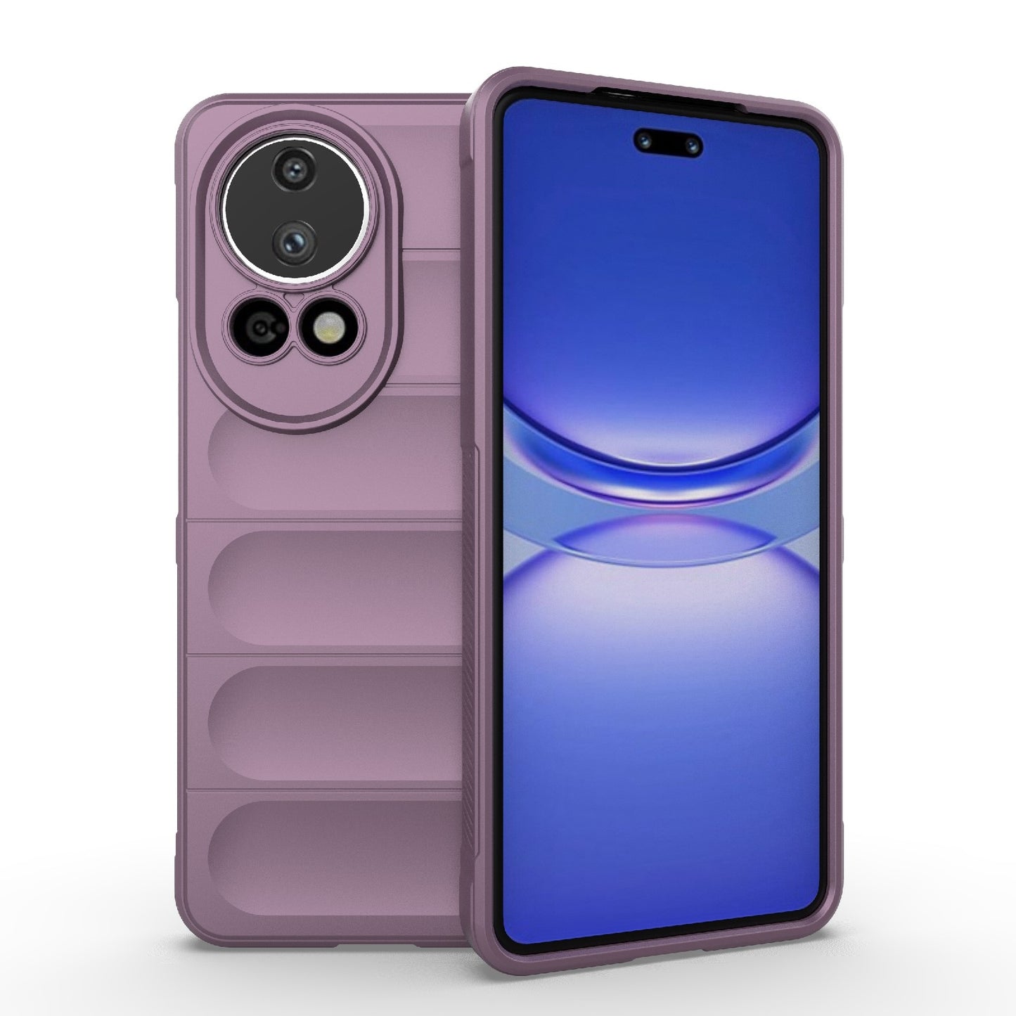 Huawei Nova 12 Pro Magic Shield TPU + Flannel Phone Case: Durable, Non-toxic, Easy Access, Stylish Design