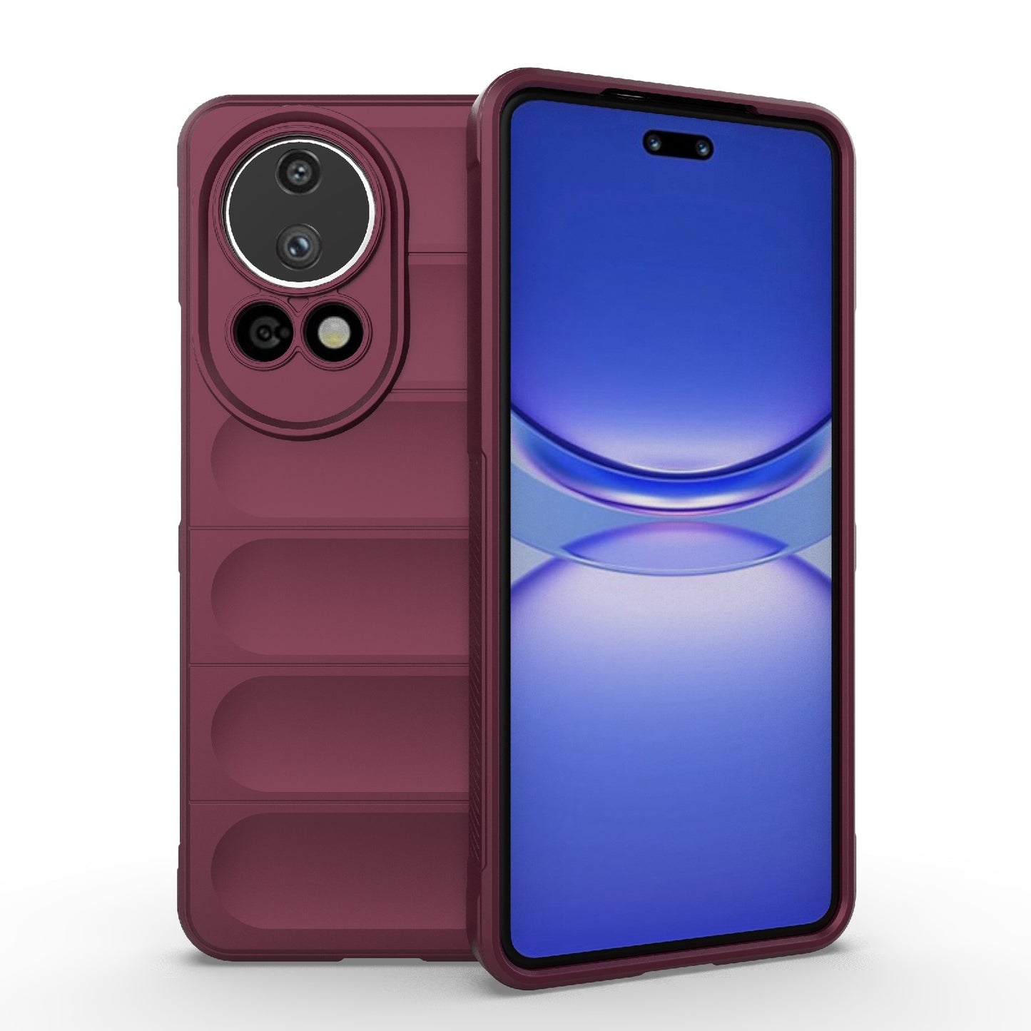 Huawei Nova 12 Ultra Magic Shield TPU + Flannel Phone Case: Durable, Non-toxic, Easy Access, Stylish Design