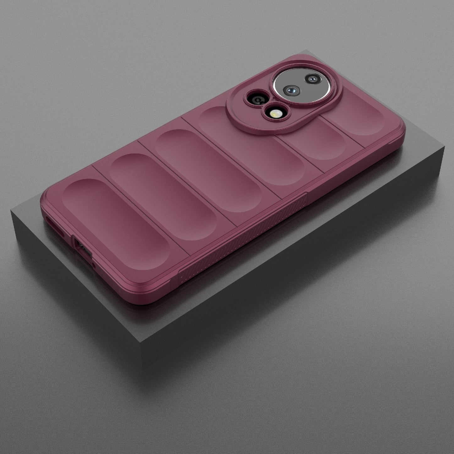 Huawei Nova 12 Ultra Magic Shield TPU + Flannel Phone Case: Durable, Non-toxic, Easy Access, Stylish Design