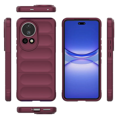 Huawei Nova 12 Pro Magic Shield TPU + Flannel Phone Case: Durable, Non-toxic, Easy Access, Stylish Design