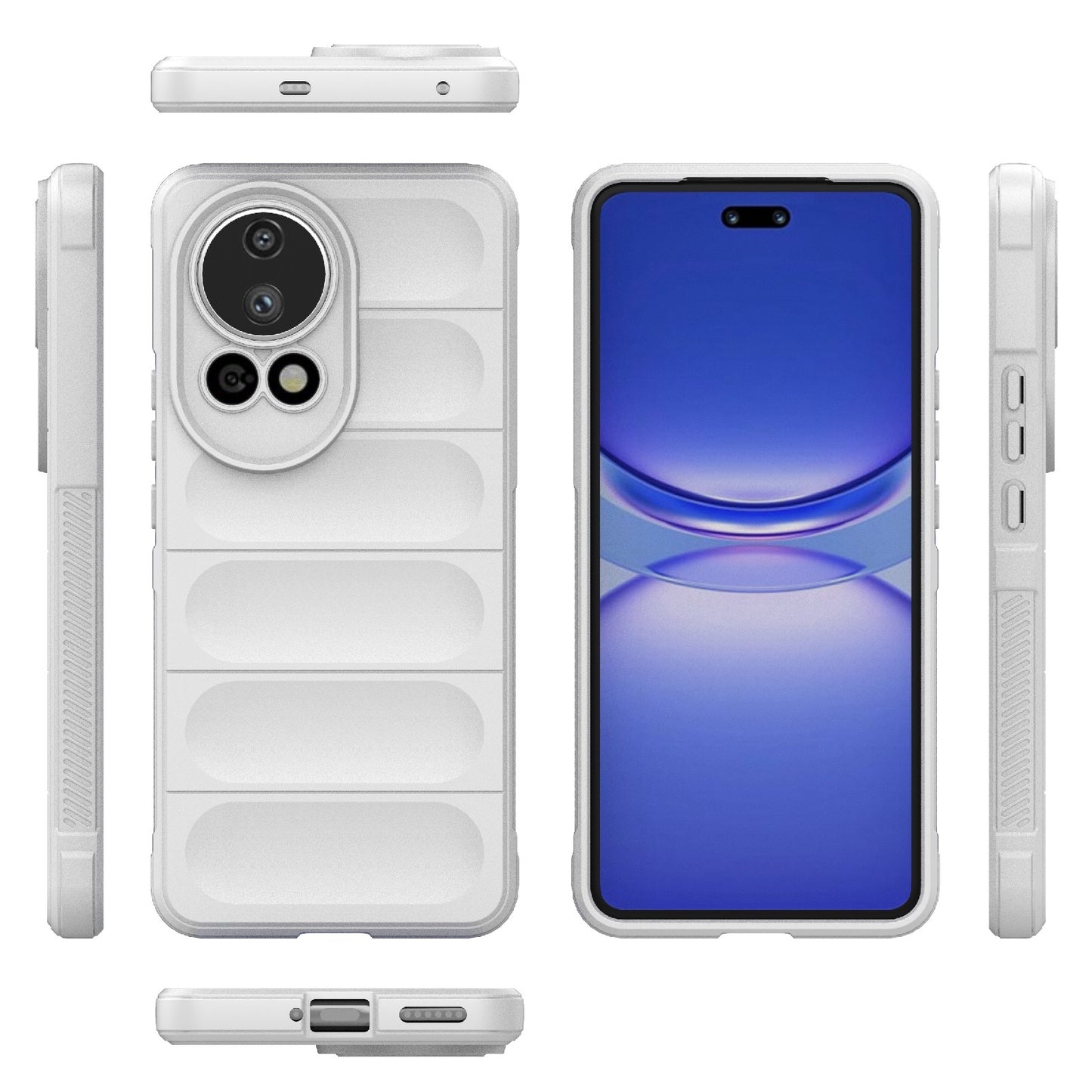 Huawei Nova 12 Ultra Magic Shield TPU + Flannel Phone Case: Durable, Non-toxic, Easy Access, Stylish Design