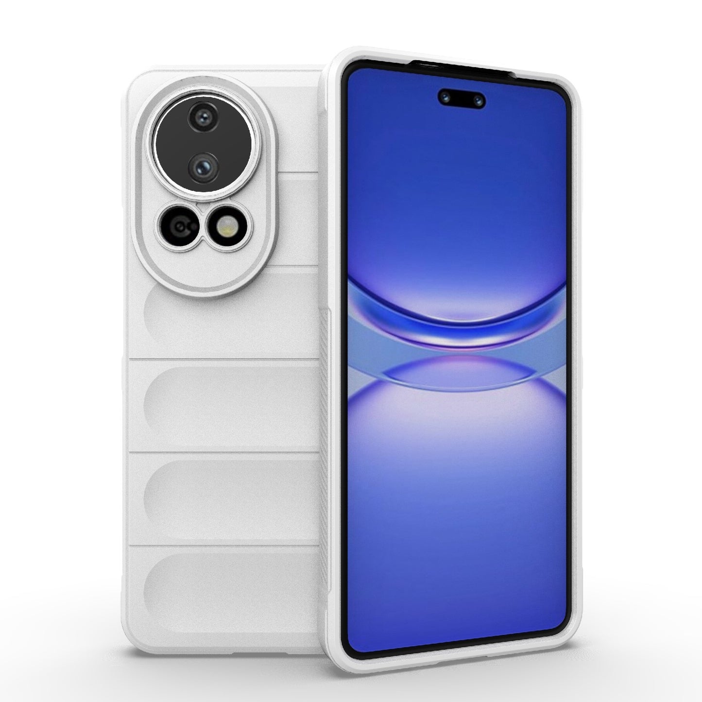 Huawei Nova 12 Pro Magic Shield TPU + Flannel Phone Case: Durable, Non-toxic, Easy Access, Stylish Design