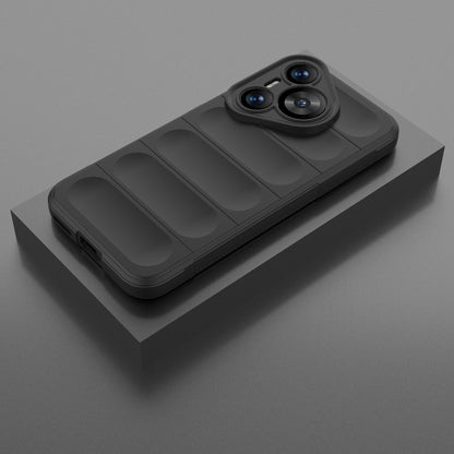 Huawei Pura 70 Magic Shield TPU + Flannel Phone Case: Durable, Non-toxic, Easy Access, Stylish Design