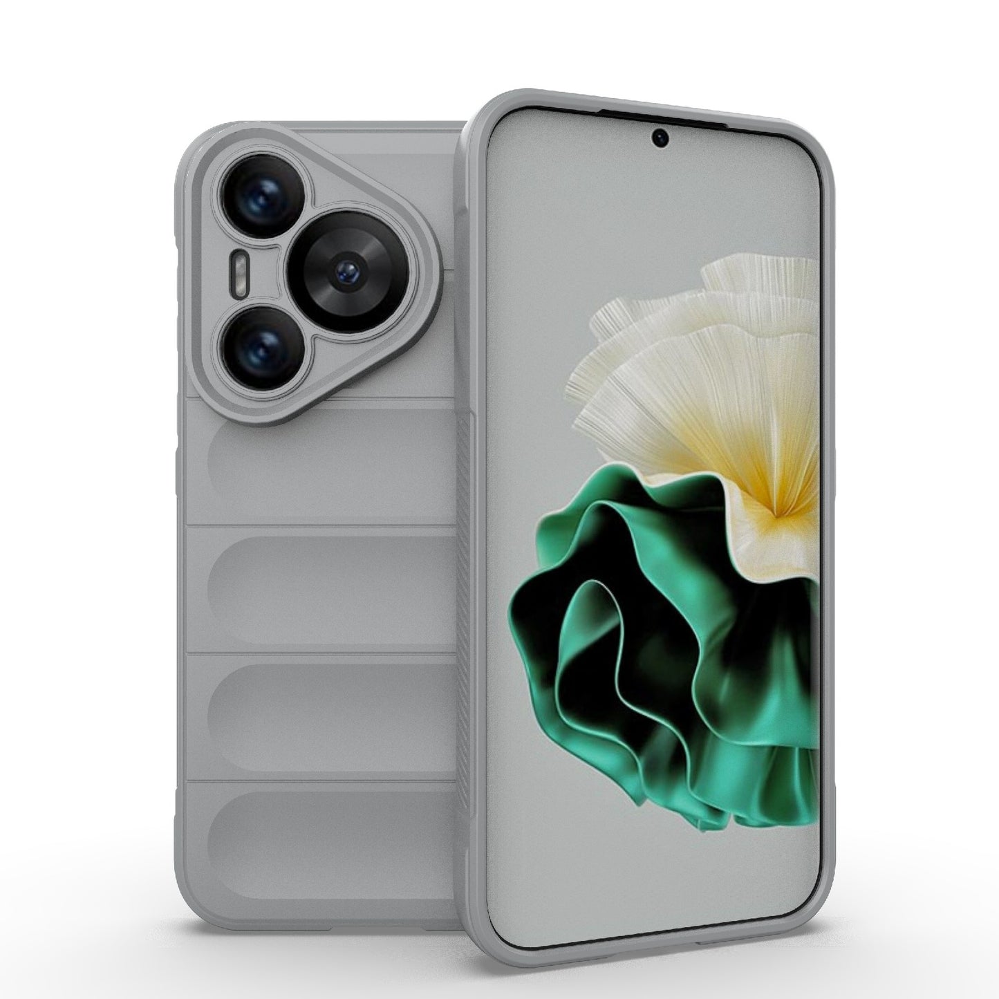 Huawei Pura 70 Magic Shield TPU + Flannel Phone Case: Durable, Non-toxic, Easy Access, Stylish Design