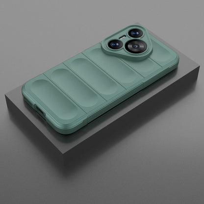 Huawei Pura 70 Magic Shield TPU + Flannel Phone Case: Durable, Non-toxic, Easy Access, Stylish Design
